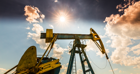 fracking drill in action